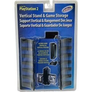 Intec Playstation 2 Vertical Stand & Game Storage